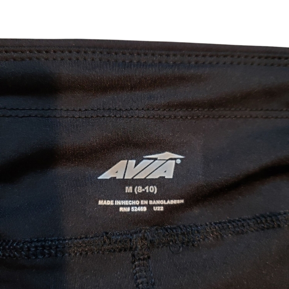 Avia Black Flutter Shorts With Compression Shorts Medium - Picture 5 of 5